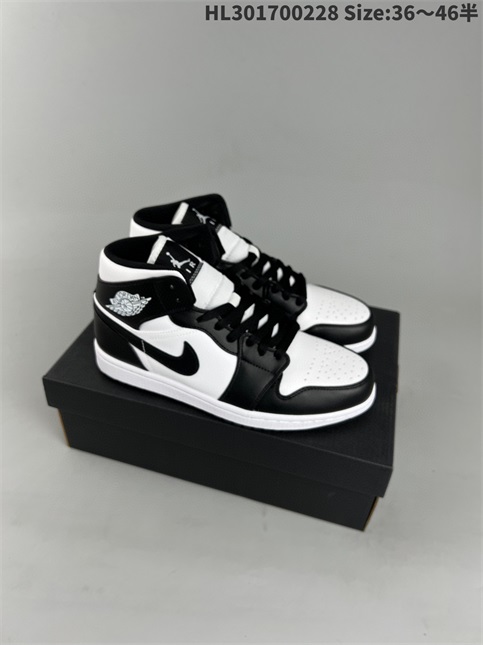 women air jordan 1 shoes HH 2023-3-21-029